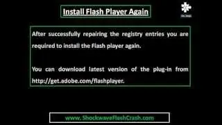 Chrome Plugin Shockwave Flash Crashes