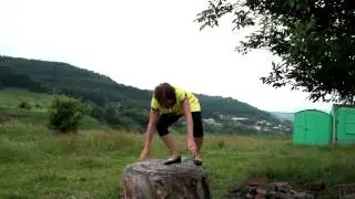 танец на пеньке