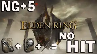NG+5 Placidusax DESTRYOED in 1minute | No HIT, Black Flame🔥 Dagger🗡️ Build