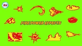 GREEN SCREEN FIRE POWER EFFECTS