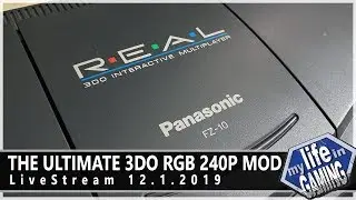 The 3DO RGB / 240p Mod w/ Citrus3000psi :: LIVE STREAM