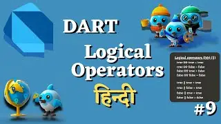 Dart Logical Operators In Hindi | Dart Programming Language | Dart Hindi Tutorial |smtechviral| #9