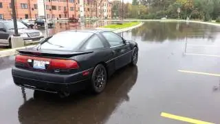 400whp DSM awd launch in rain