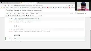 10 Codes on Numpy Package in Python