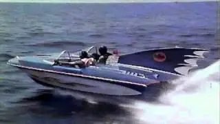 Batman 1966 TV Batmobile to Batboat music