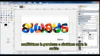 TUTORIAL: come inserire una foto all'interno di una scritta
