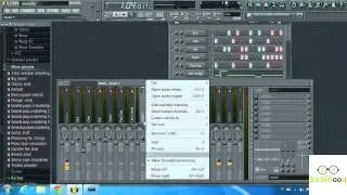 How to configure a submix in FL studios