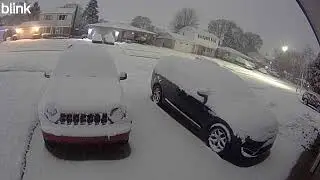 We got some snow overnight 