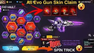 New Evo Vault Event Free Fire | Evo Vault Event 1 Spin Trick | New FF Event | Garena Free Fire