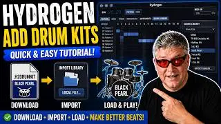 How to Install Additional Drumkits into Hydrogen Drum Machine Software