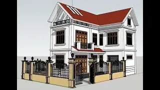 SketchUp Xuất bản vẽ kỹ thuật