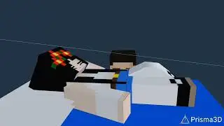 New template Biting twins Minecraft Animation Prisma3D