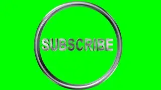 Green Screen Subscribe Button free  ✓  No Copyright ✓ 720p HD