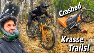 Downhill ballern bis das Licht aus geht! Steffen stürzt in Italien🇮🇹 SanRemo VLOG #1