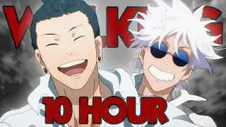 Gojo and Geto walking through the forest endlessly to relaxing music [10 Hour]