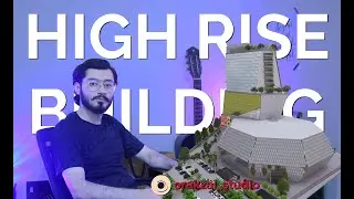 How I Design Mixed Use High Rise Building | #Architecture | Academic Project
