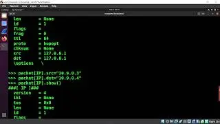 scapy practice