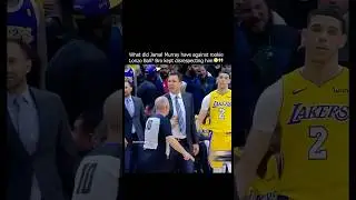 Lonzo did not care at all...😭😬