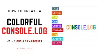 How to make your console.log() colorful using CSS & JavaScript - JavaScript 2022