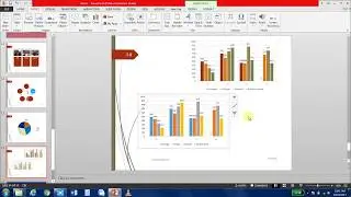 How To Link An Excel Chart Into A PowerPoint Presentation in Hindi Urdu lesson 24