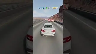 Ford Focus 3 vs Chevrolet Cruze #beamngdrive #shorts