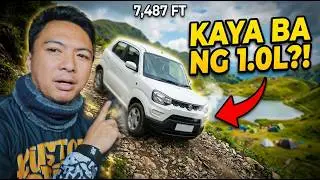 Can a 1.0L Car Conquer Lake Tabeyo? Extreme Mountain Test @7,487 ft above sea level | CampingSpresso