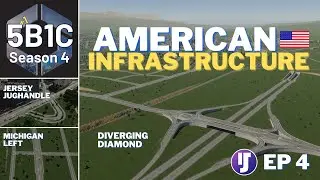 American Infrastructure in Cities: Skylines 2 | 5B1C Season 4 Episode 4