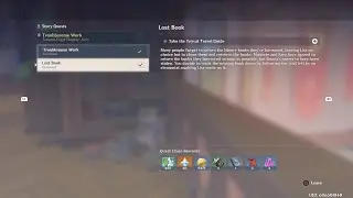 Genshin Impact: quest - Lost Book (time trial stage 1, Lvl 26/27 + Lvl 41 (trial) vs Lvl 41)