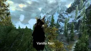 Louder Rain - Skyrim Mod