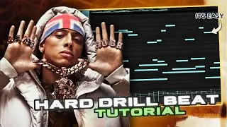 How To Make Drill Beat Like Central Cee From Scratch In Fl Studio (Hindi)
