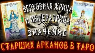 ИЗУЧАЕМ ТАРО: Значение Старших Арканов: Верховная Жрица и Императрица . Карина Таро Tarot 