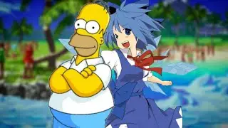 Homer Simpson VS Cirno | MUGEN (REQUEST)