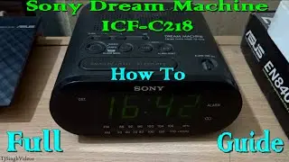 Sony Dream Machine ICF-C218 Guide [2026]