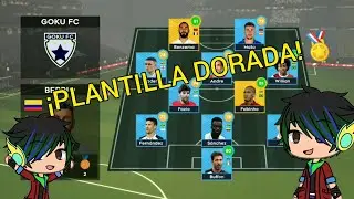 💥CREO UNA PLANTILLA AZUL🔵 DORADA💛 En DLS 22⚽ | Termina ÉPICO*