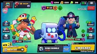 Robo Rumble Full On with RANDOMS - Brawl Stars #jurassicsplash