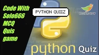 mcq game making using python mcq coding on python