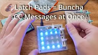 Mini Mini Sliders 51 Demo | Tiny MIDI Controller with Mappable Sliders