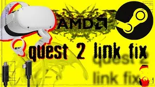 Oculus Quest 2 Screen Tearing Lag fix for AMD Cards running Steam VR games