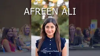 I'm a Nuclear Professional: Afreen Ali