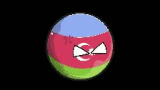 Drawing Azerbaijan Countryball