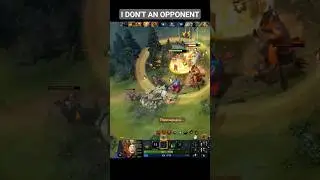 I DON'T AN OPPONENT 