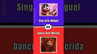 Would You Rather❓ Disney & Pixar No.2 #wouldyourather #shorts #quiz  #puzzlequiz #disney  #pixar