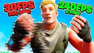 COMO MELHORAR O DESEMPENHO DE PING E FPS NO FORTNITE!