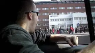Høna skremmer folk i Stabekk
