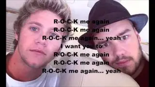 rock me one direction lyric video