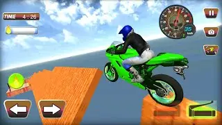 Police Moto Bike Stunt Racing Game: Conquer Impossible Tracks - Android Driving King