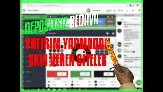CSGO DEPOSİTSİZ SKİN VEREN SİTELER ►  İTEMİNİ ÇEK GİT