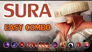 Sura [***Arena combo***] High damage combo - Normal Arena- Black Desert Mobile Global