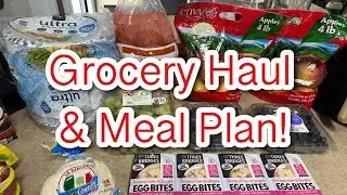 ✨NEW ✨GROCERY HAUL & MEAL PLAN | SAMS | WALMART | ALDI | IN WITH JEN