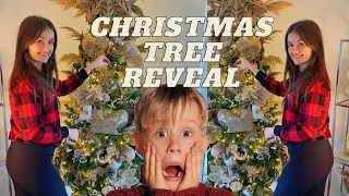 DECORATE MY CHRISTMAS TREE WITH ME | CHRISTMAS TREE REVEAL 2021 | HOW TO DECORATE A CHRISTMAS TREE